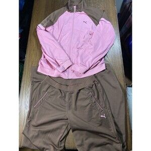 Puma Women’s Workout T7 Always On Set (jackets Size XXL, Pants Size Medium)